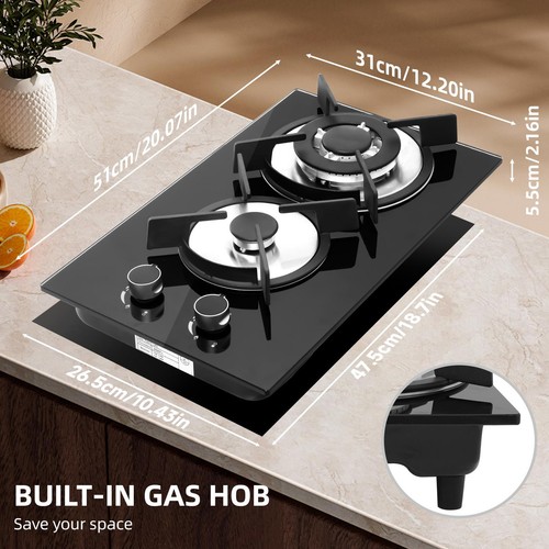 Burners gas hob - hob, kitchen