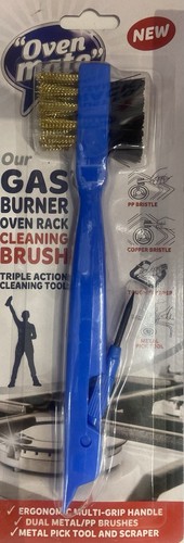 Gas hob burner cleaning brush - burner,
