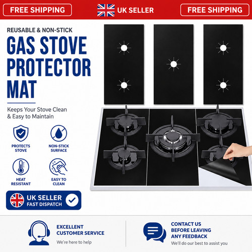 Gas stove protector - gas, reusable