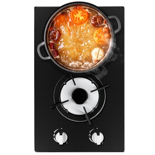 Burners gas hob 30cm black - burners,