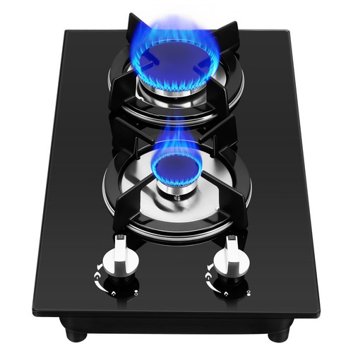 Burners gas hob 30cm black - 2,