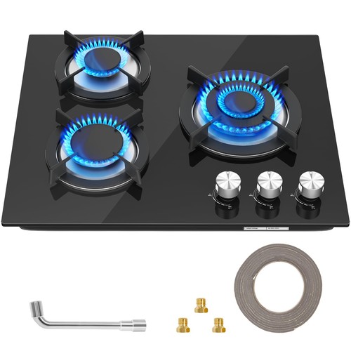 Gas hob burners built in - 3,
