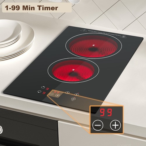 Ceramic hob zones electric - 2,