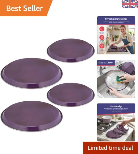 Piece dishwasher safe purple - 4-piece,